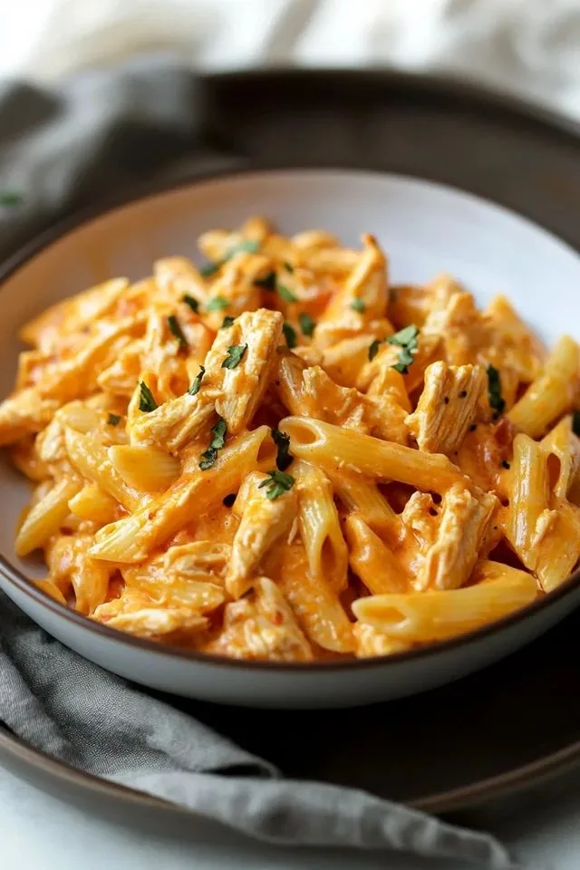 buffalo chicken pasta