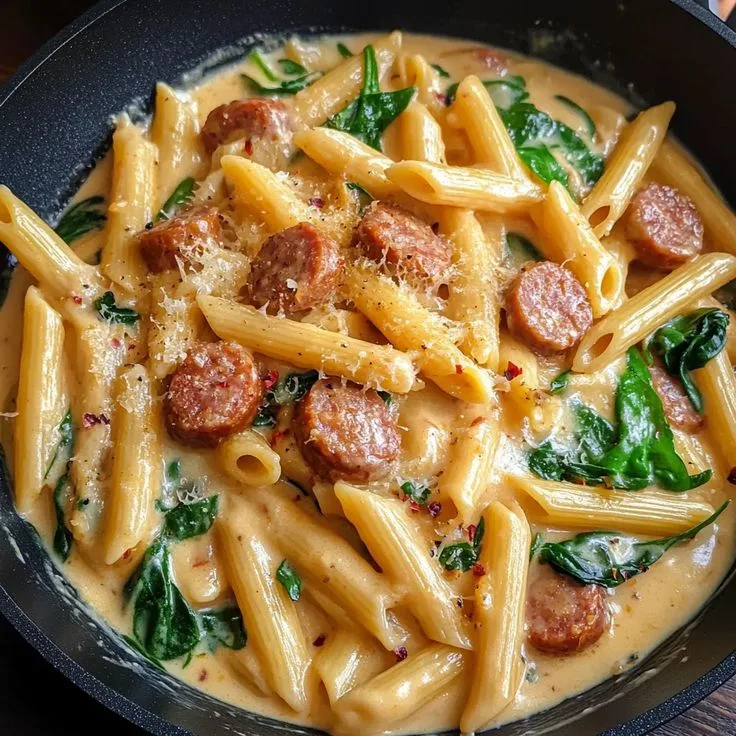 cajun sausage pasta