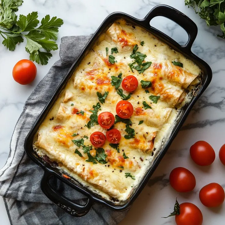 ranch chicken enchiladas