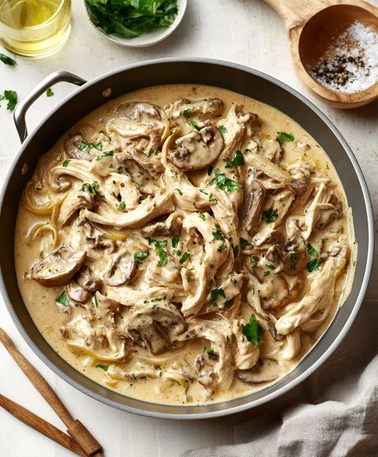 chicken stroganoff