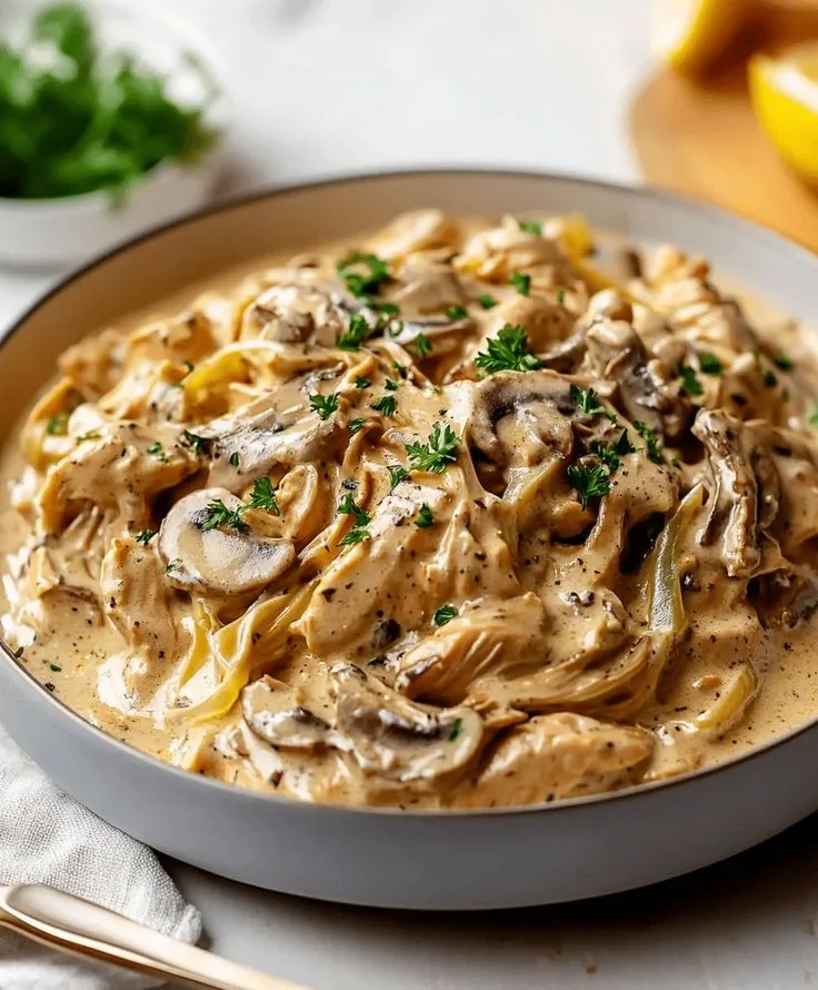 chicken stroganoff