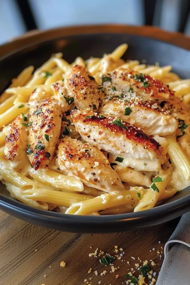 parmesan chicken penne