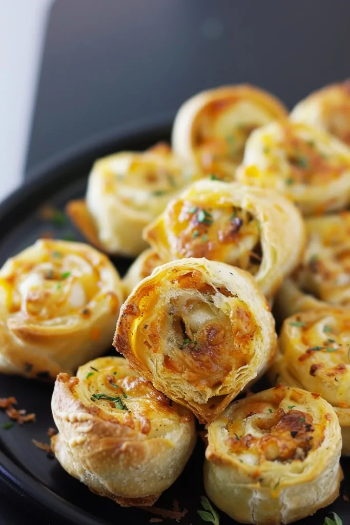 baked crack chicken pinwheels