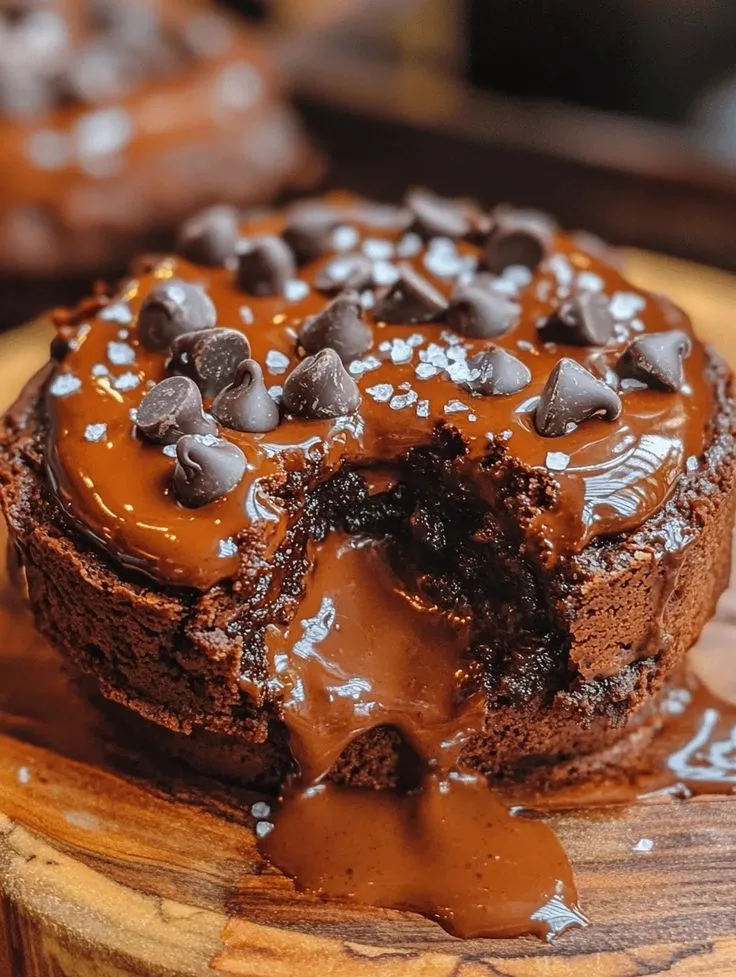 Lava Brownies