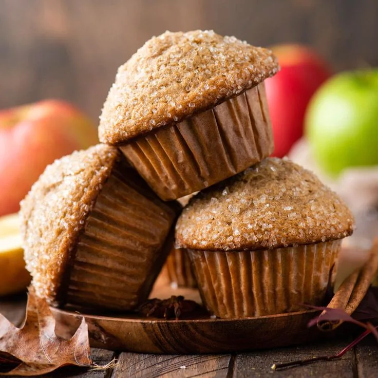 apple pumpkin muffins