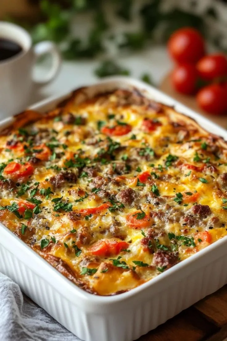 Easy Make-Ahead Breakfast Casserole