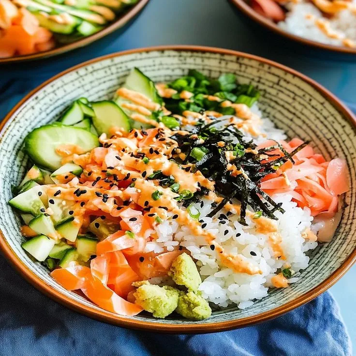 california sushi bowls