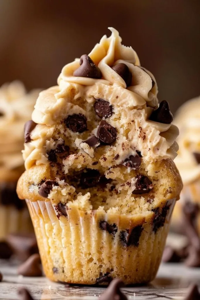 Cookie Dough Cupcakes