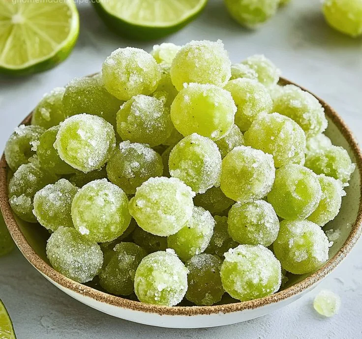 Frozen Candy Grapes