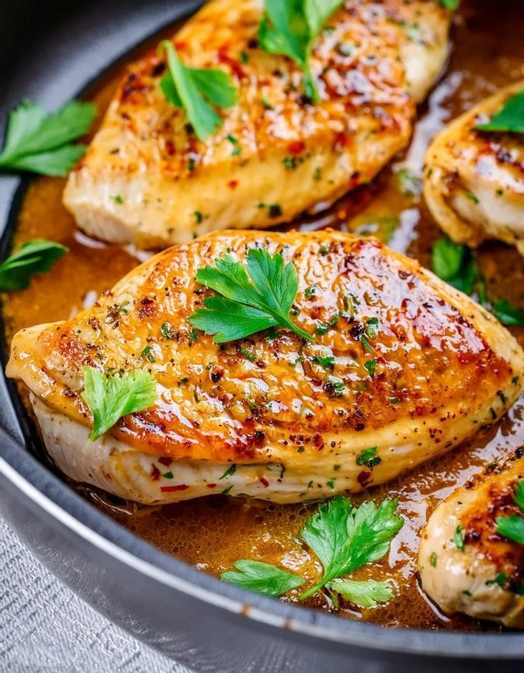 cajun chicken with garlic lemon butter sauce