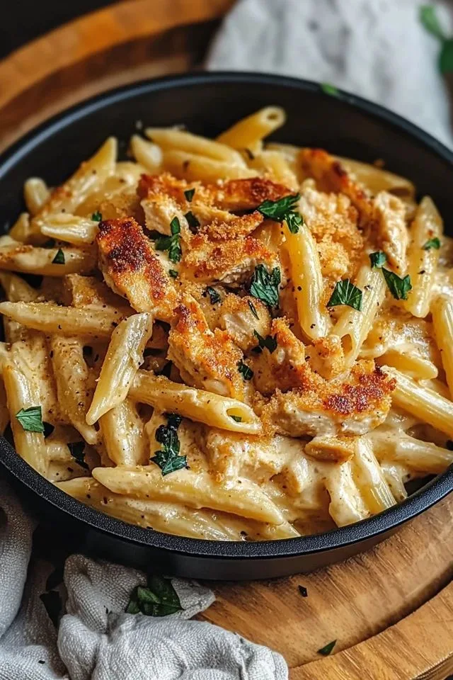 parmesan chicken penne
