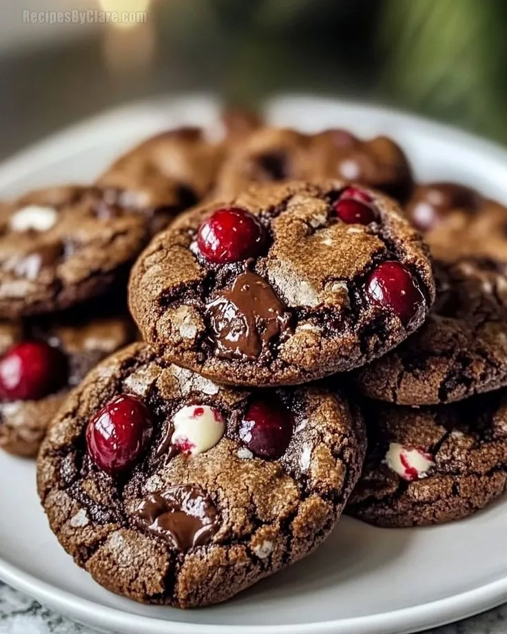Cherry Chocolate Cookies