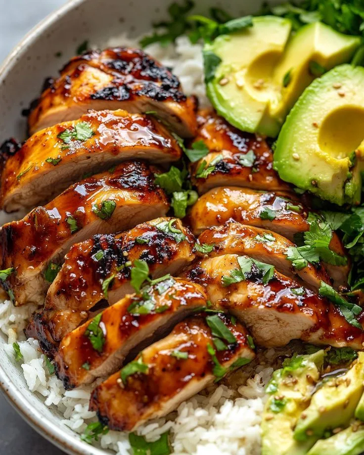 sweet grilled chicken thighs