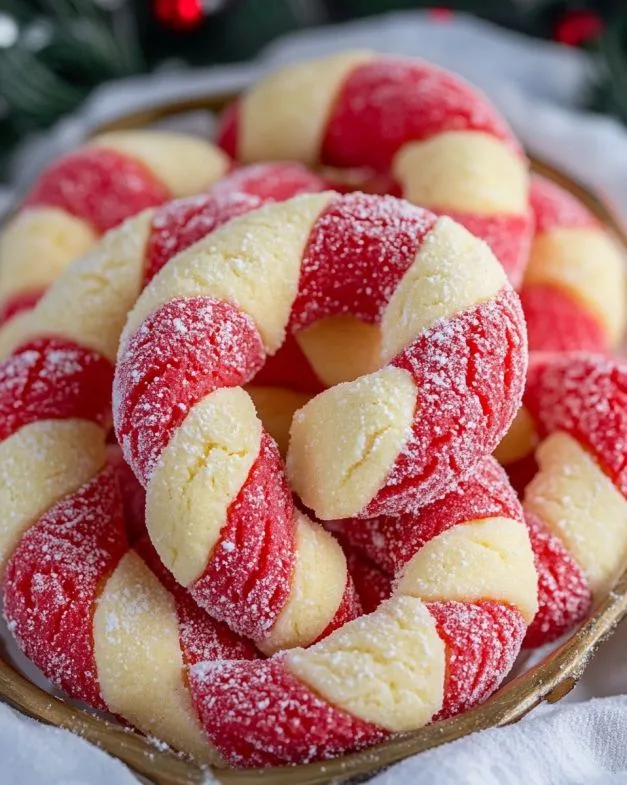 Candy Cane Cookies