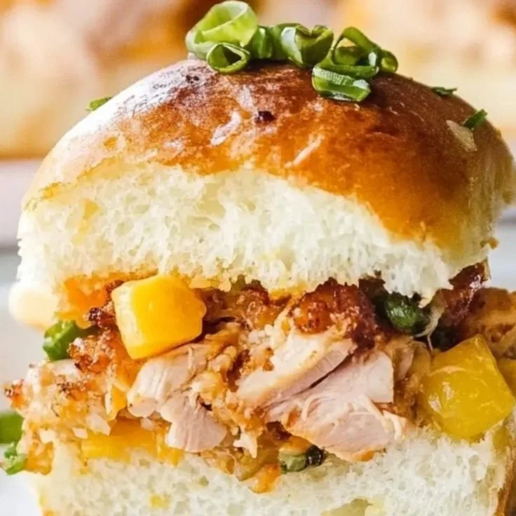 crack chicken sliders