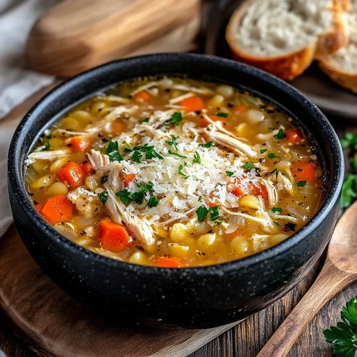 crack chicken noodle soup