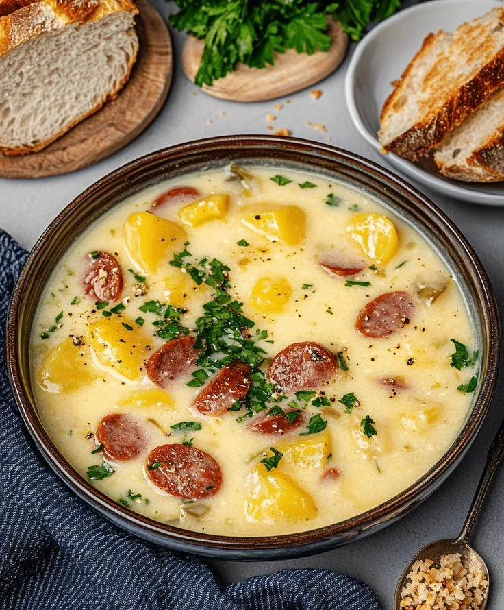 Kielbasa Potato Soup