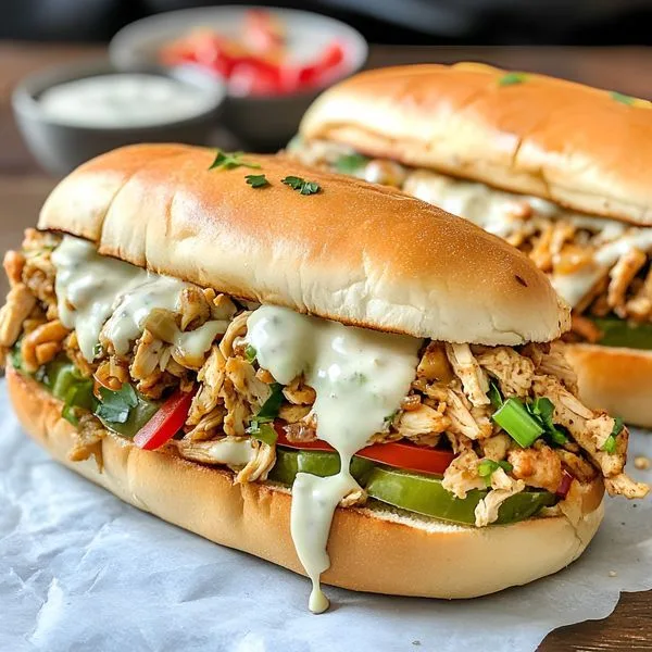 chicken philly sandwich