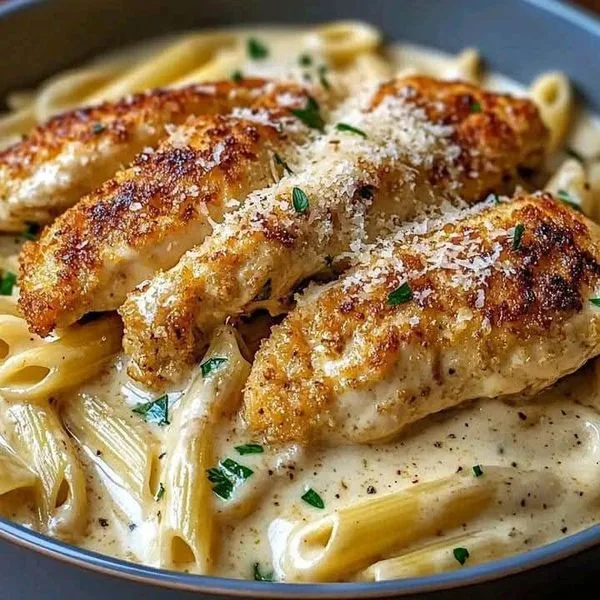 parmesan chicken penne