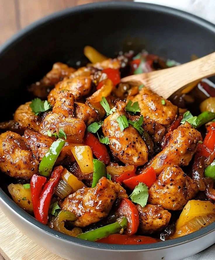 best one pot black pepper chicken