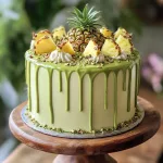 Pistachio Pineapple Cake