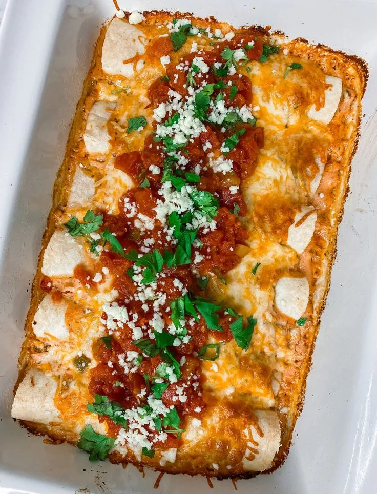 ranch chicken enchiladas