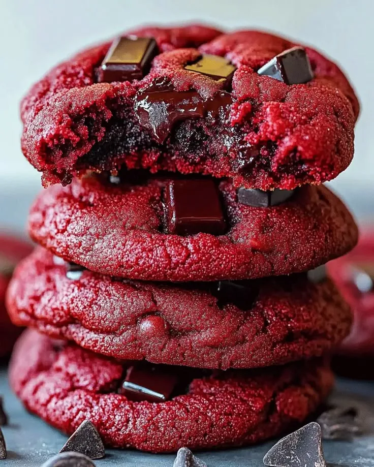 red velvet cookies