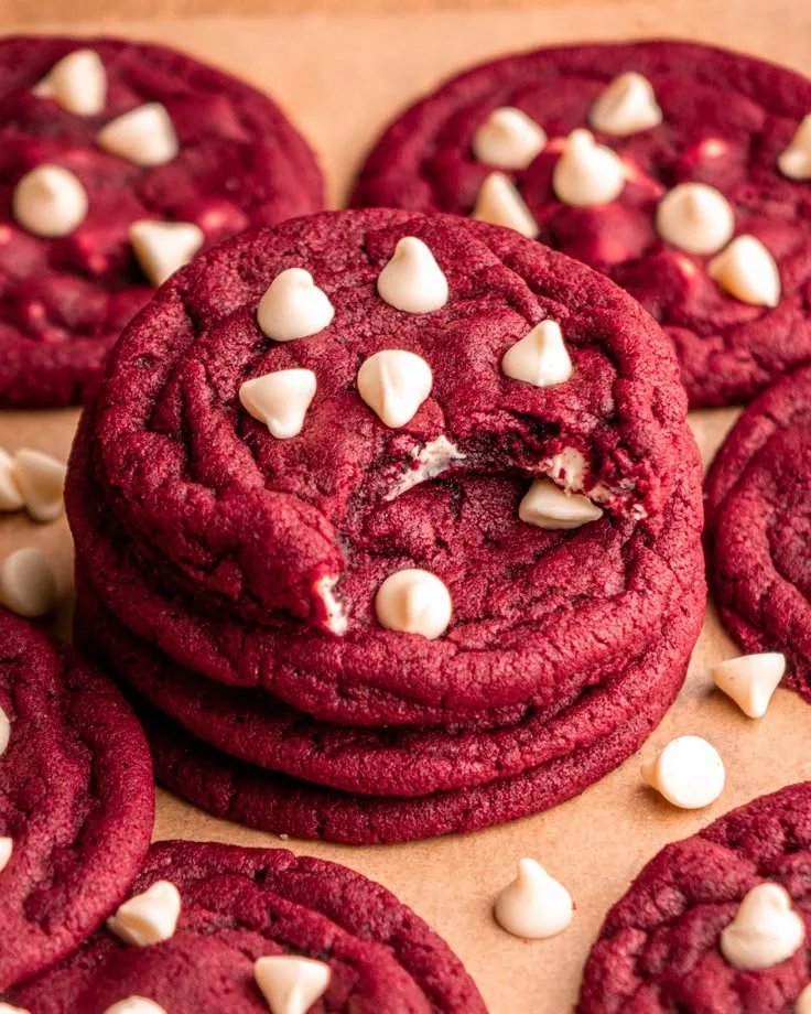 red velvet cookies