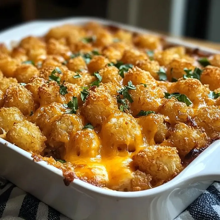 Tater Tot Breakfast Casserole