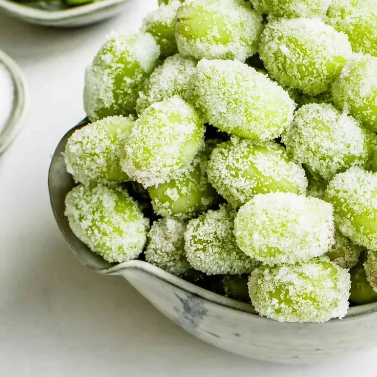Frozen Candy Grapes