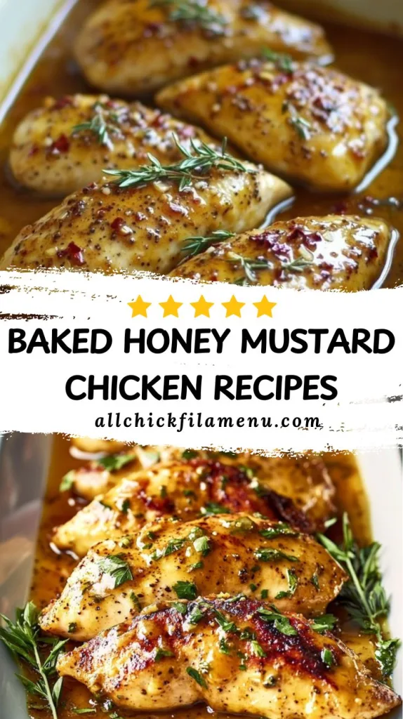 baked honey mustard chicken