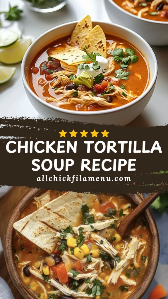 chicken tortilla soup recipe
