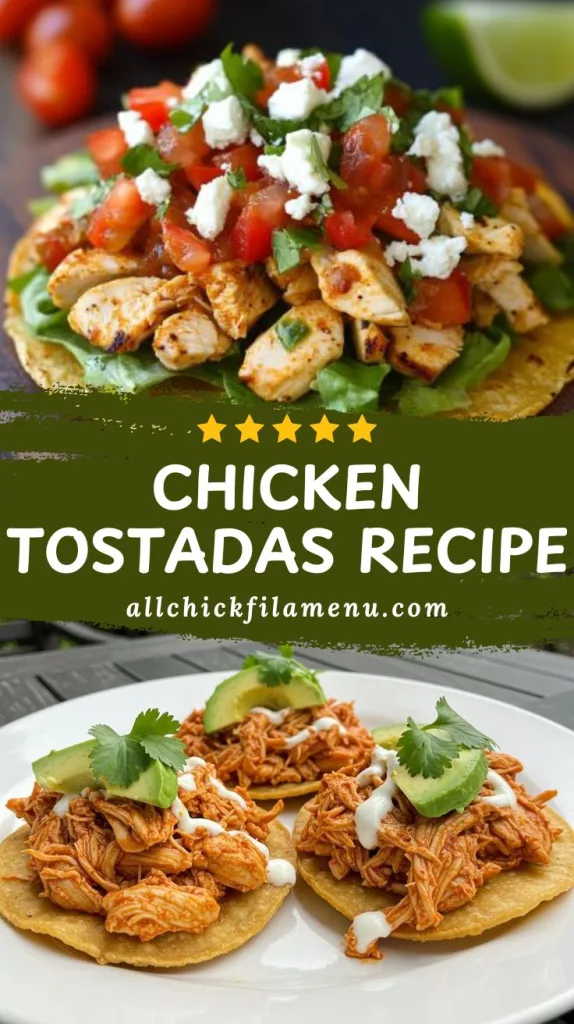 chicken tostadas recipe