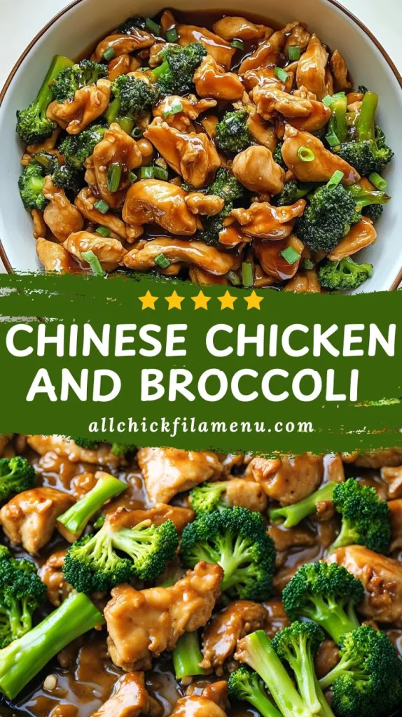 chinese chicken and broccoli