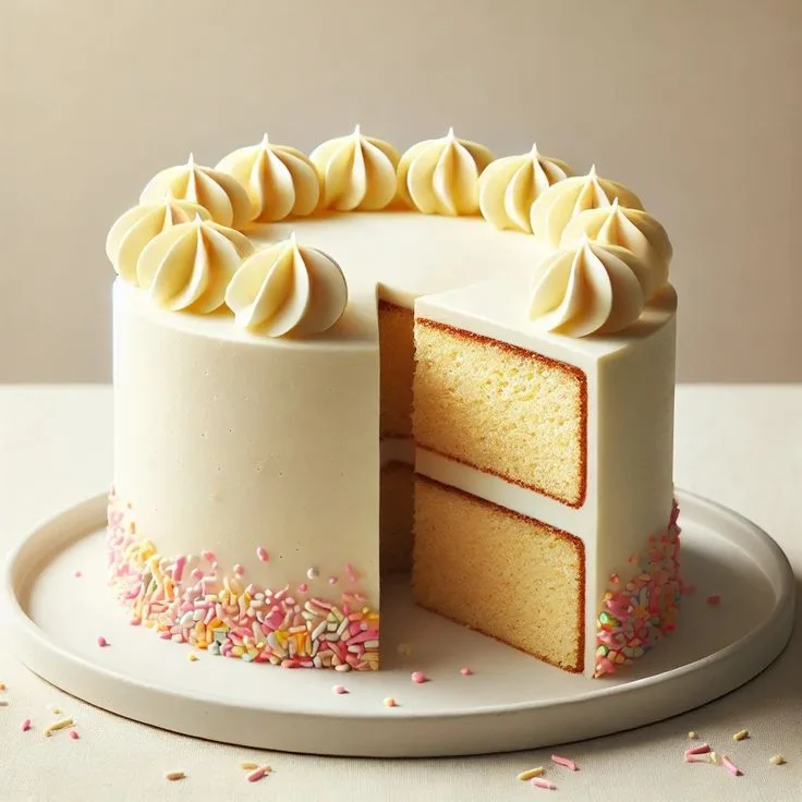 Vanilla Birthday Cake