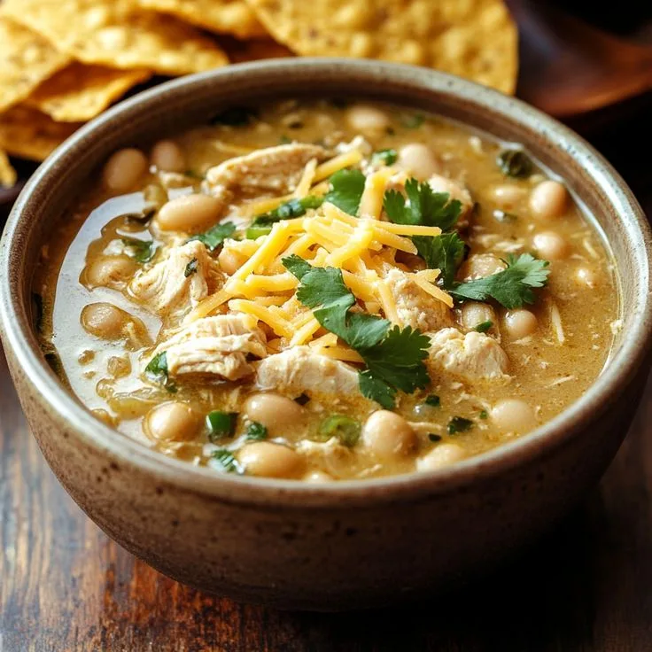 white bean chicken chili