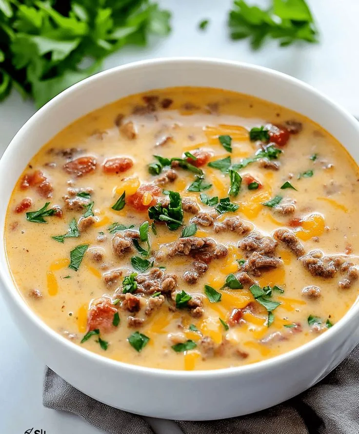 cheeseburger soup