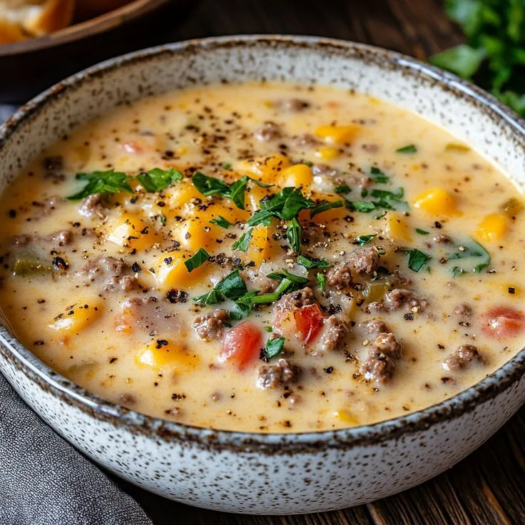 cheeseburger soup
